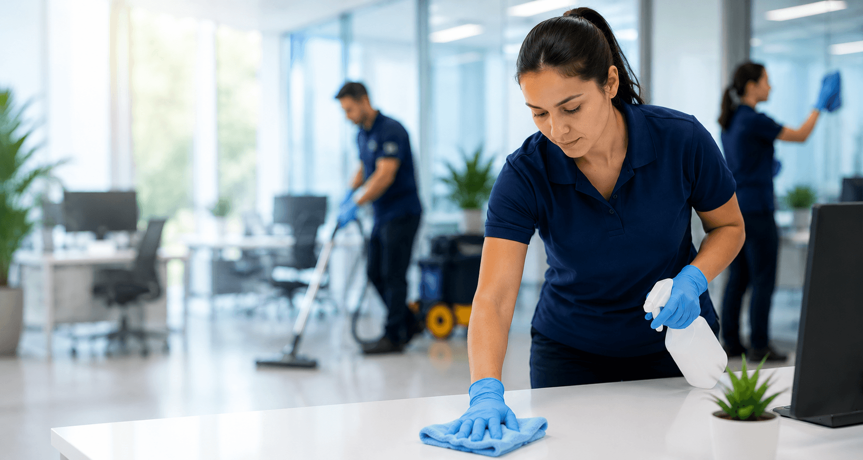 Global Cleans Facilities professional team
